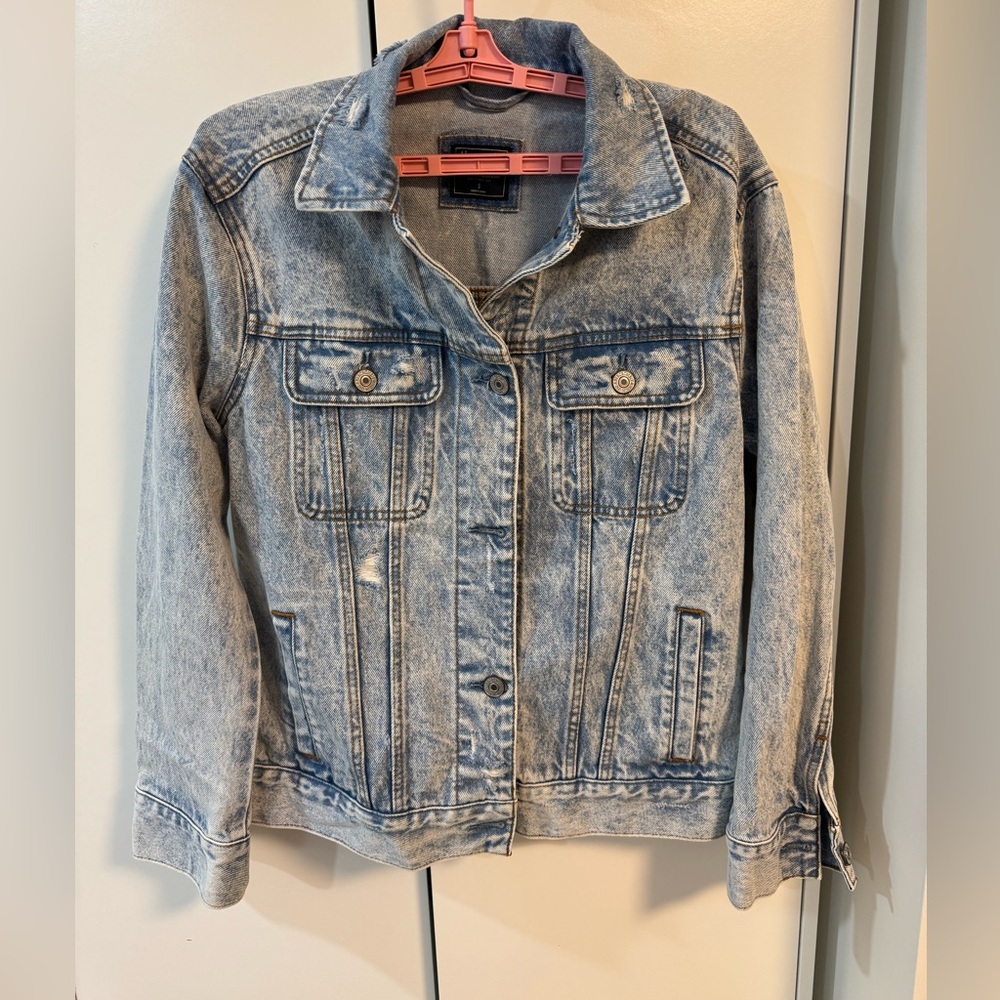 Abercrombie & Fitch Light Blue Jean Jacket